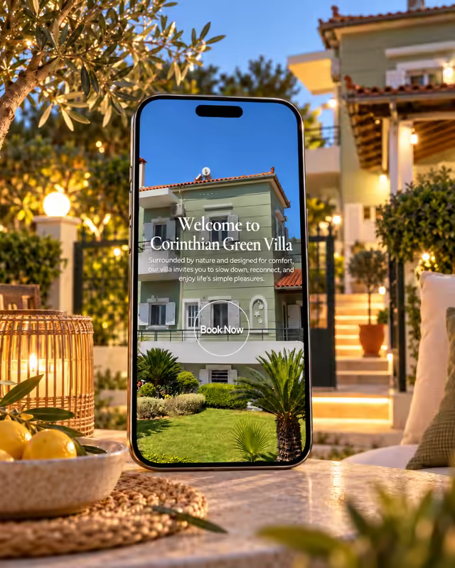 Αρχική σελίδα της Corinthian Green Villa